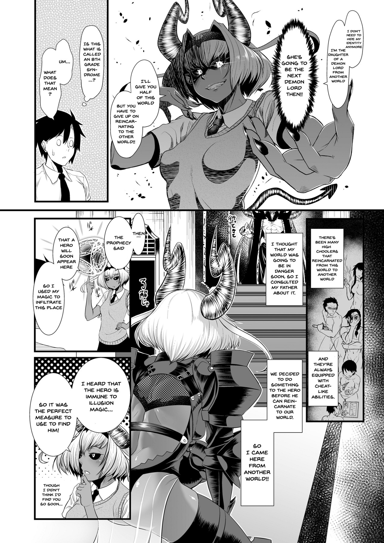 Hentai Manga Comic-Less Than a Devil Less Than a Hero-Read-5